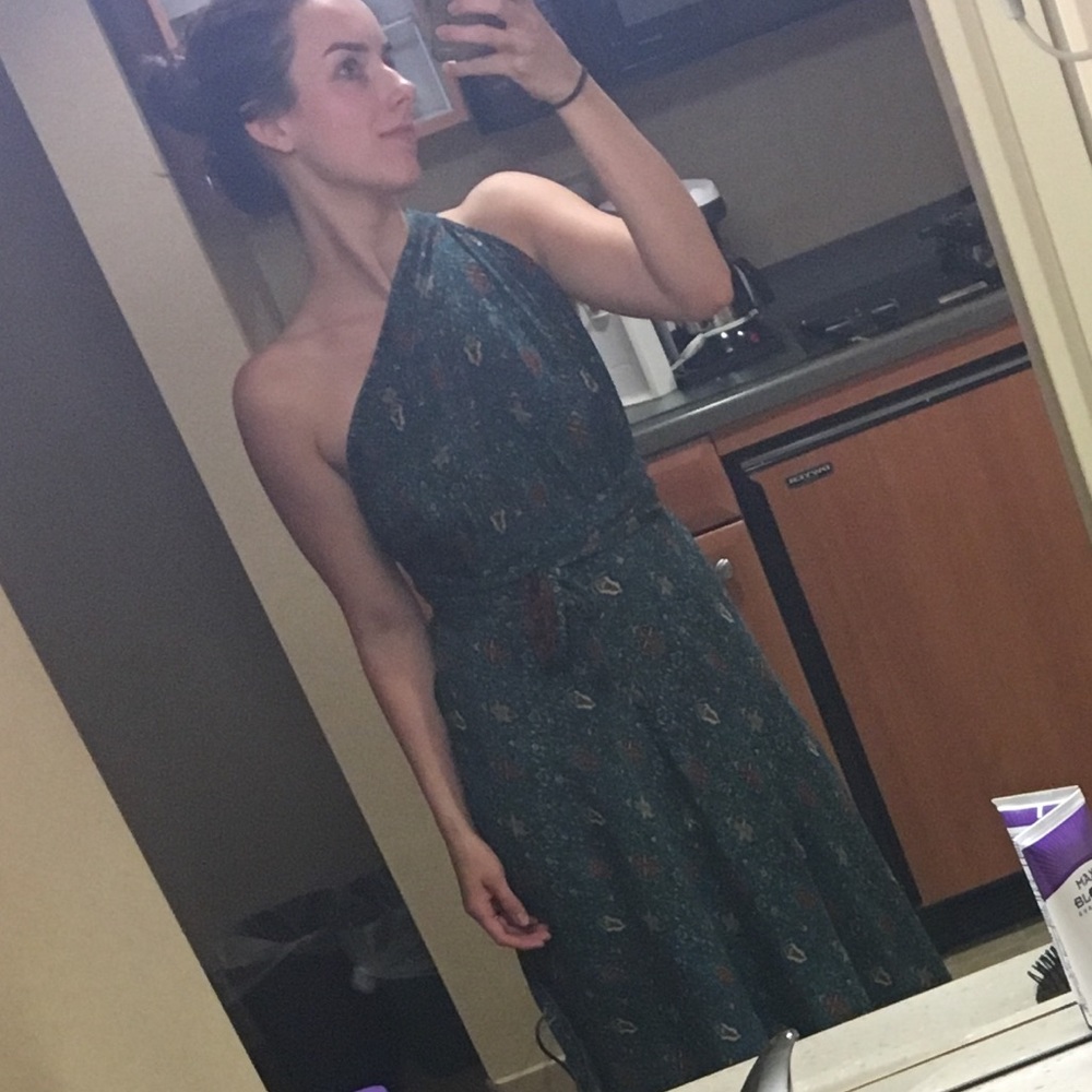 Vintage Reversible Silk Wrap Skirt/Dress